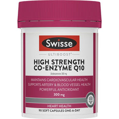 SWISSE ULTIBOOST CO ENZYME 輔酶 Q10 300MG 90粒