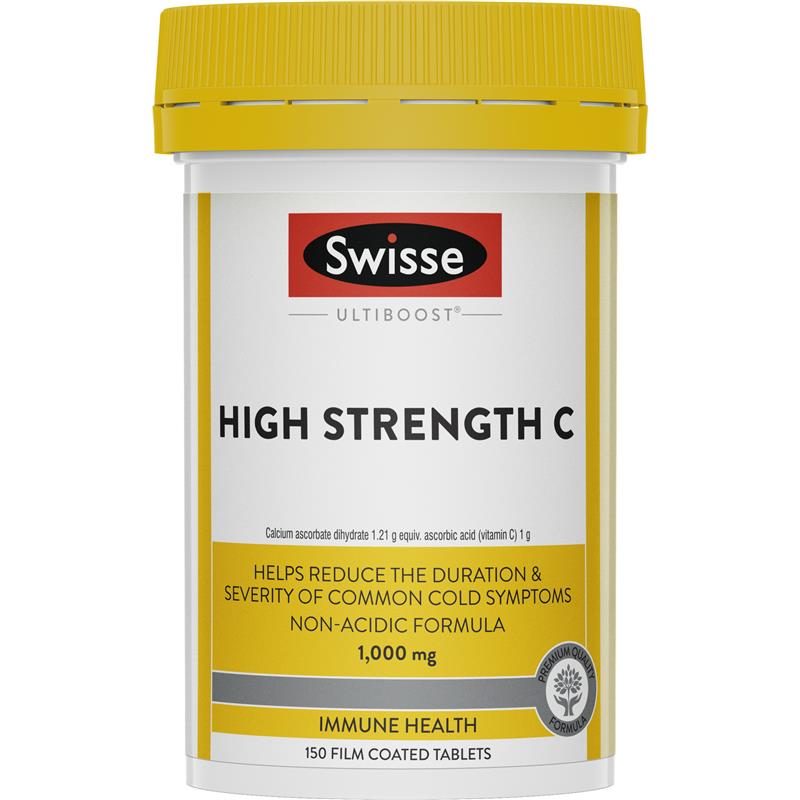 SWISSE 高強度維生素C片 1000mg 150粒