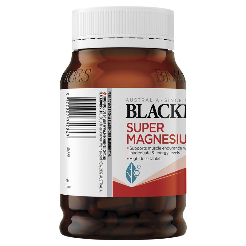 Blackmores Super Magnesium Plus 200粒