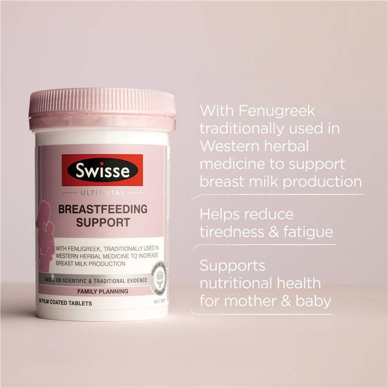 SWISSE 哺乳期母乳營養錠 增加母乳量 90粒