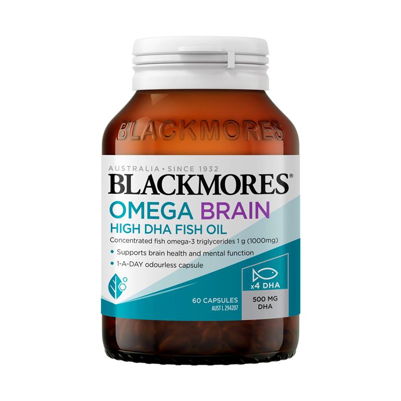 Blackmores 澳佳寶健腦歐米伽膠囊 60粒