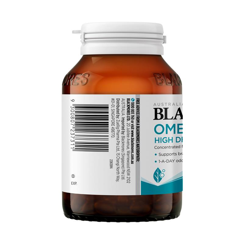 Blackmores 澳佳寶健腦歐米伽膠囊 60粒