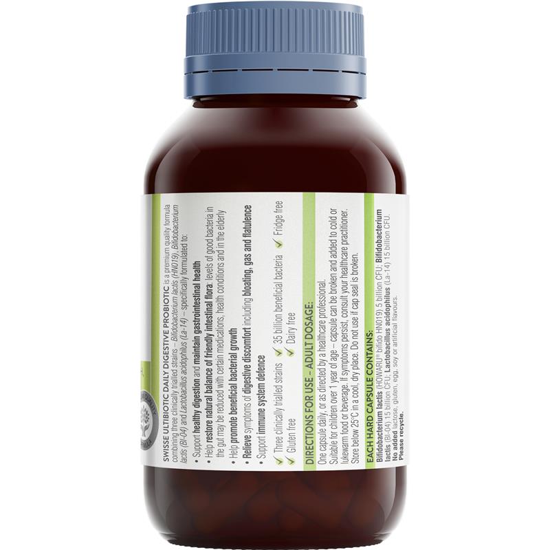 SWISSE ULTIBIOTIC 每日消化性益生菌 90粒