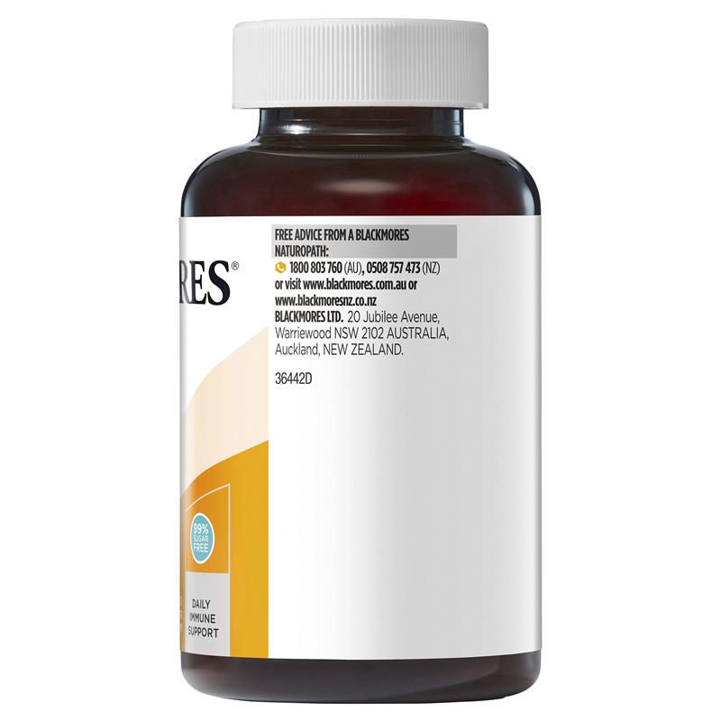 Blackmores Vitamin C Elderberry 120粒 Gummy