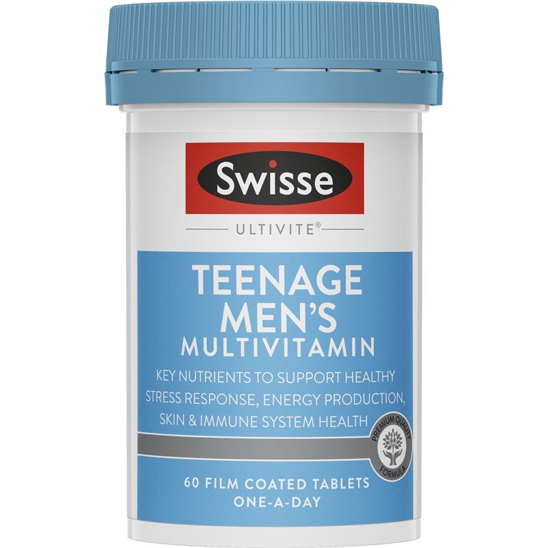 SWISSE 青少年男孩複合維生素 60粒