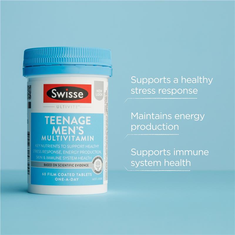 SWISSE 青少年男孩複合維生素 60粒