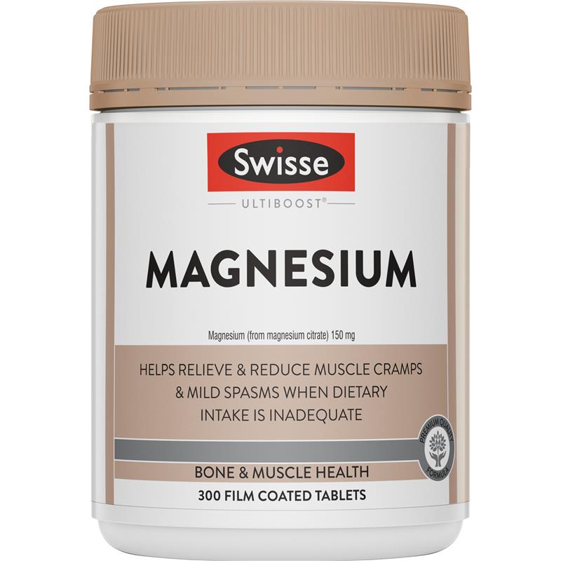 SWISSE ULTIBOOST MAGNESIUM 補鎂片 300粒