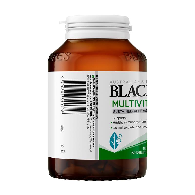 Blackmores Sustained Release Multi For Men 150粒