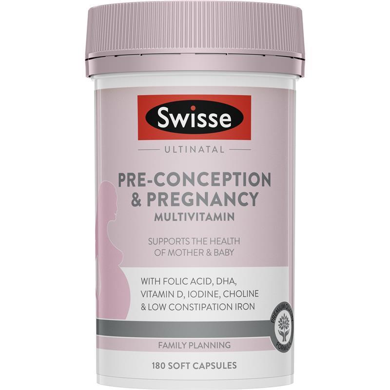 SWISSE 的孕前和懷孕期複合維生素 180粒