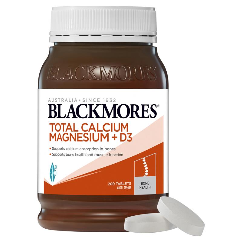 Blackmores 澳佳寶活性鈣鎂+維生素D3 200粒