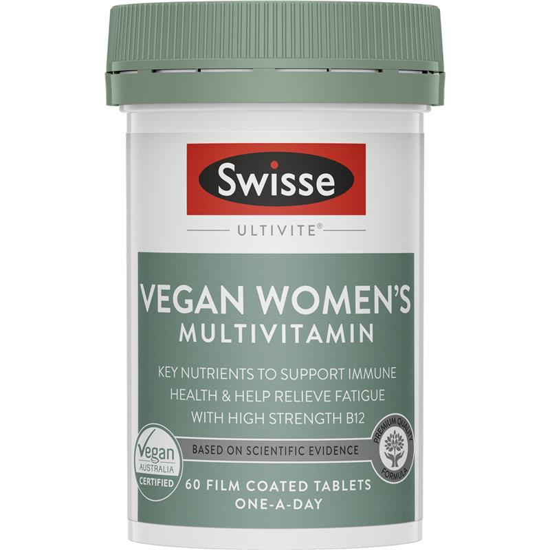 SWISSE VEGAN WOMENS ULTIVITE 純素女性複合維生素 60粒