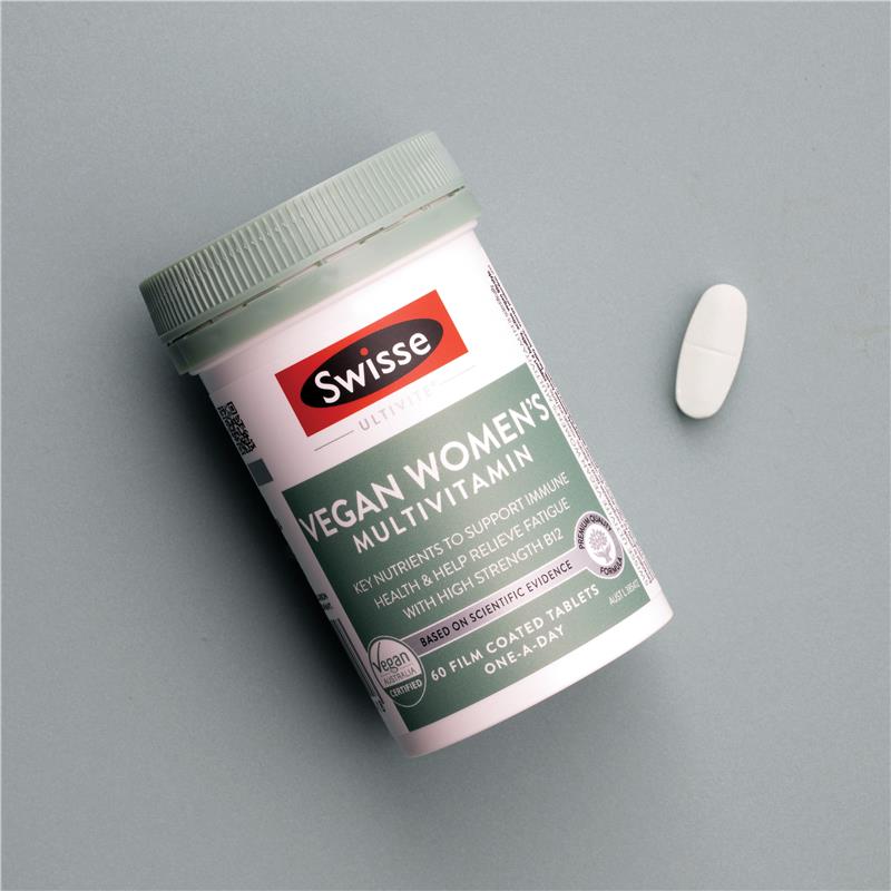 SWISSE VEGAN WOMENS ULTIVITE 純素女性複合維生素 60粒