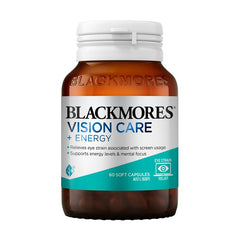 Blackmores Vision Care + Energy 60粒