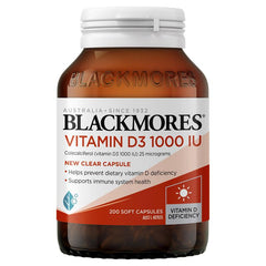 Blackmores 澳佳寶維生素D3膠囊 200粒