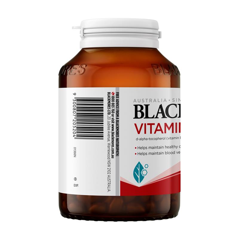 Blackmores 澳佳寶 維生素E膠囊 保護肌膚及心臟 1000IU 100粒