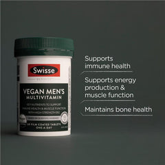 SWISSE VEGAN MENS ULTIVITE 純素男士複合維生素 60粒